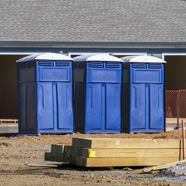 are there different sizes of portable restrooms available for rent in North Virginia